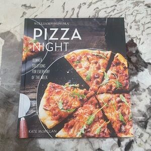 Williams Sonoma Pizza Night Cookbook - Black and Brown Cover